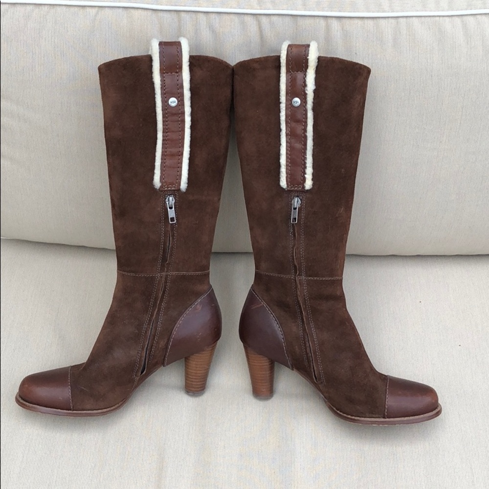Authentic UGG Australia Tess Brown platform Boots!